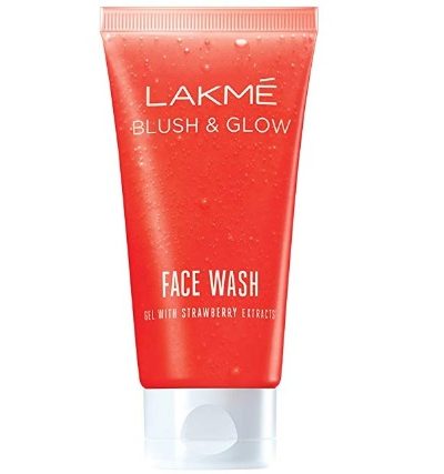 Lakme Blush and Glow Strawberry Gel Face Wash
