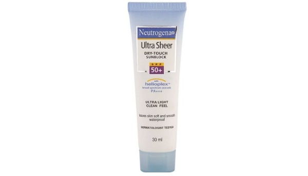 Neutrogena Ultra Sheer Dry Touch Sunblock, SPF 50+