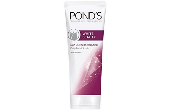 Pond's White Beauty Sun Dullness Removal Daily Facial Scrub