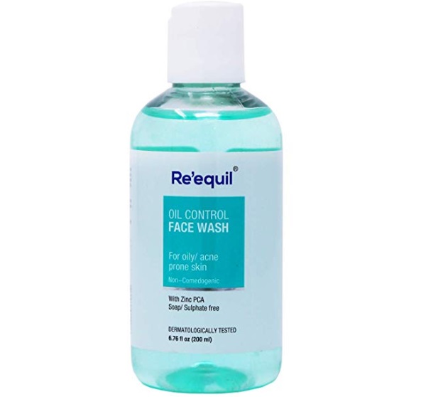 RE' EQUIL Oil Control Anti Acne Face Wash for Combination, Oily and Sensitive Skin