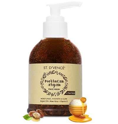 ST. D'VENCÉ Moroccan Argan Oil and Raw Honey Face Wash