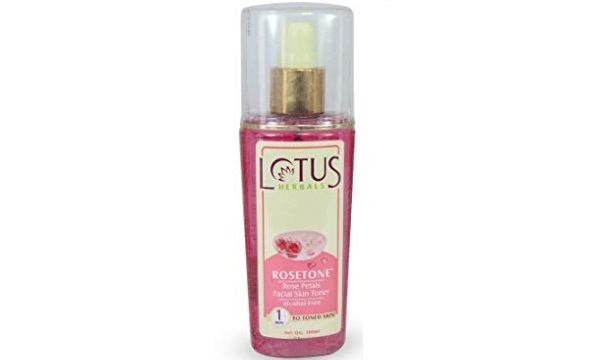 Lotus Herbals Rosetone Rose Petals Facial Skin Toner