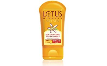 Lotus Herbals Safe Sun Skin Lightening Anti-Tan Sunblock
