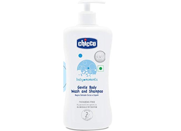 Chicco Baby Moments Gentle Body Wash and Shampoo