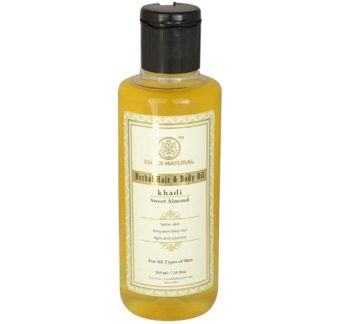 Khadi Natural Ayurvedic Sweet Almond Oil