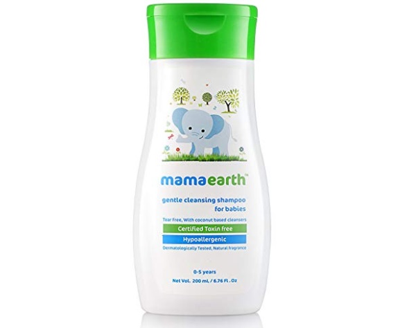 Mamaearth Gentle Cleansing Shampoo for babies