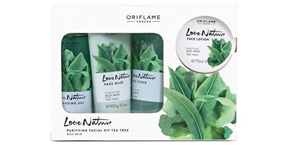Oriflame Sweden Ayurvedic Tea Tree Nature Facial Kit