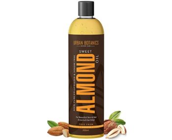 UrbanBotanics 100% Pure Cold Pressed Sweet Almond Oil