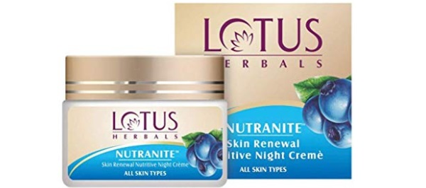 Lotus Herbal Nutranite Skin Renewal Nutritive Night Cream