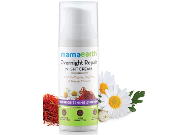 Mamaearth Skin Repair Night Cream for Glowing Skin