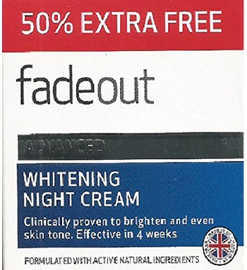 Fade Out Whitening Night Cream