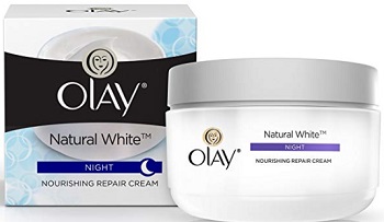 Olay Natural White Night Nourishing Repair Cream