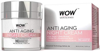 WOW Anti Aging Fairness Night Cream