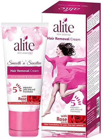 Alite Hair Removal Cream with Rose Water for Women