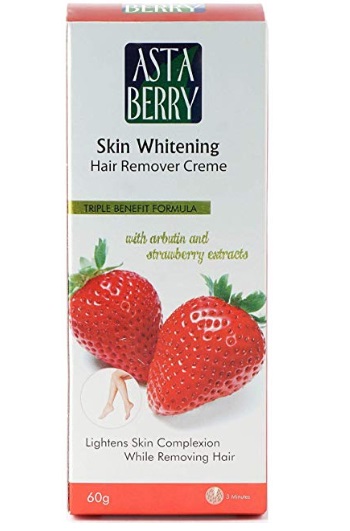 Astaberry Skin Whitening Hair Remover Cream