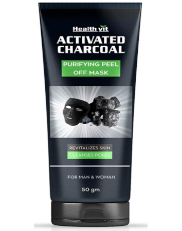 Healthvit Activated Charcoal Purifying Peel-Off Mask