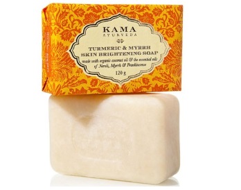 Kama Ayurveda Turmeric and Myrrh Skin Brightening Soap