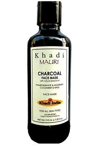 Khadi Charcoal Face Mask