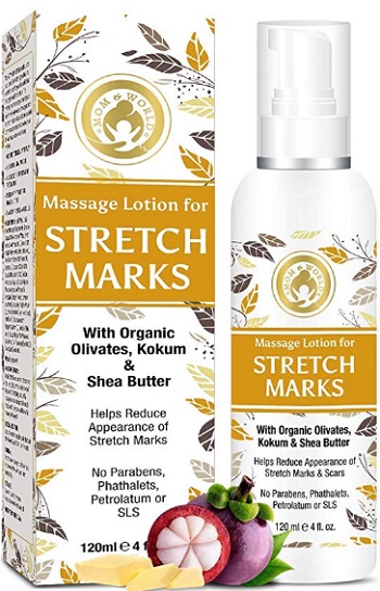 Mom & World Massage Lotion For Stretch Marks