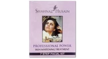 Shahnaz Husain 7 Step Skin Whitening Treatment Facial Kit