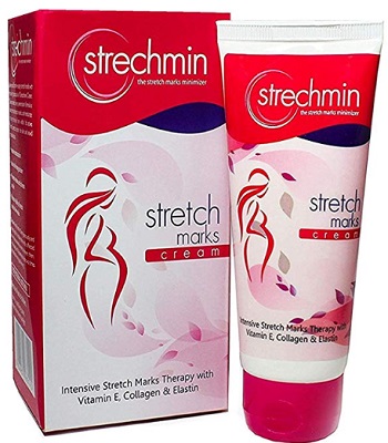 Strechmin Anti Stretch Marks Cream With Collagen and Elastin