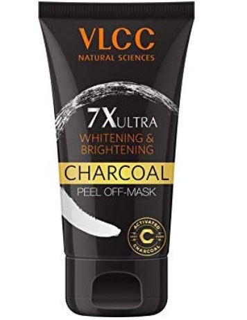 VLCC 7X Ultra Whitening and Brightening Charcoal Peel Off Mask