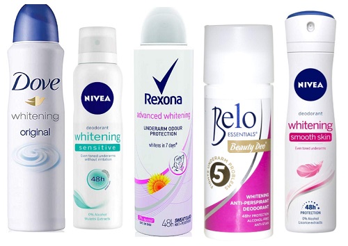 Top 10 Best Deodorants For Underarm Whitening In India (2021)