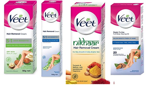 6 Best Veet Hair Removal Creams And Wax Strips