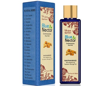 Blue Nectar Nalpamaradi Tailam For Skin Brightening Turmeric