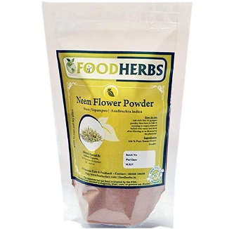 Foodherbs Vepam Poo Neem Flower Powder