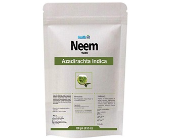 Healthvit Pure Organic Neem Peel Powder