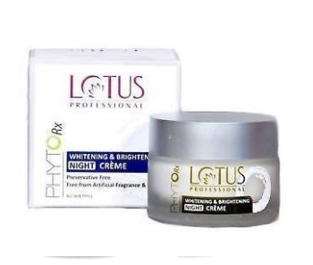 Lotus Professional Phyto Rx Whitening And Brightening Night Cream