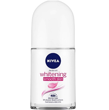 NIVEA Whitening Smooth Skin Roll On Deodorant