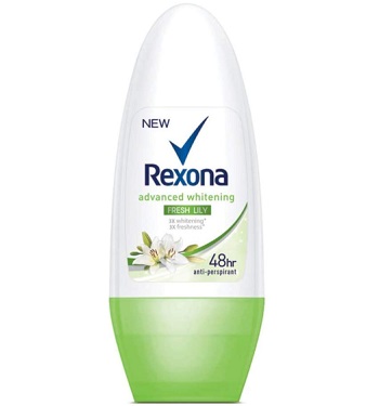 Rexona Advanced Whitening Fresh Lily Roll On Deodorant