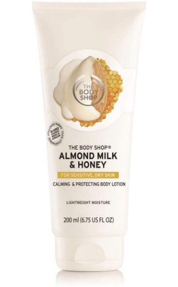 The Body Shop Almond Milk & Honey Body Lotion for Sensitive, Dry Skin