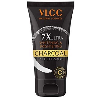 VLCC 7X Ultra Whitening and Brightening Charcoal Peel Off Mask