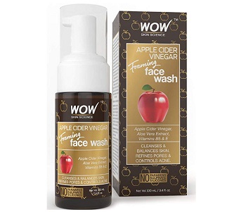 WOW Apple Cider Vinegar Foaming Face Wash