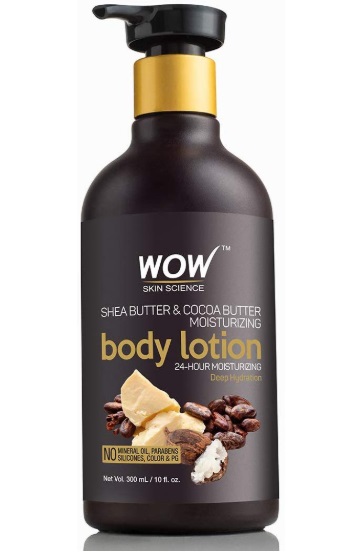 WOW Shea Butter and Cocoa Butter Moisturizing Body Lotion