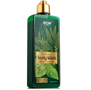 WOW Tea Tree & Mint Foaming Body Wash