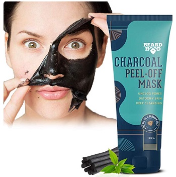 Beardhood Charcoal Peel-Off Mask