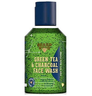 Beardhood Green Tea & Charcoal Face Wash For Man