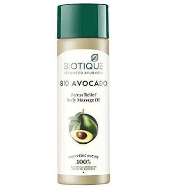 Biotique Avocado Stress Relief Body Massage Oil