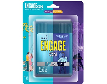 Engage On 2-In-1 Day & Night Pocket Perfume Man