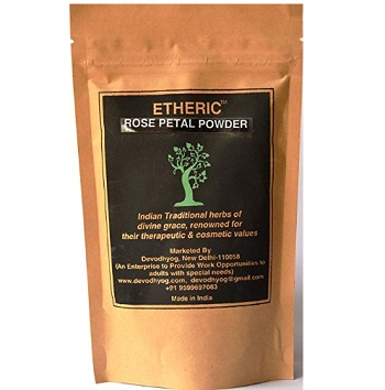 Etheric Rose Petal Powder for Skin Care