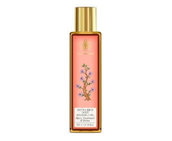 Forest Essentials Mysore Sandalwood and Vetiver Body Massage Oil