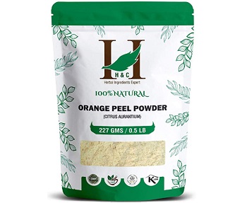 H&C Natural Orange Peel (Citrus Aurantium) Powder