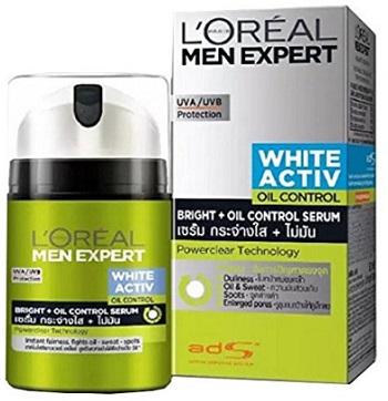 L'Oreal Paris Men Expert White Activ Oil Control Fluid