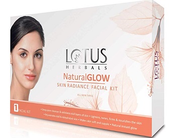 Lotus Herbals Natural Glow Kit Skin Radiance Facial Kit