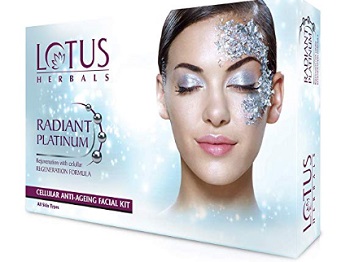 Lotus Herbals Radiant Platinum Facial Kit