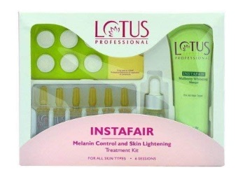 Lotus Professional Instafair Melanin Control and Skin Lightening Facial Kit